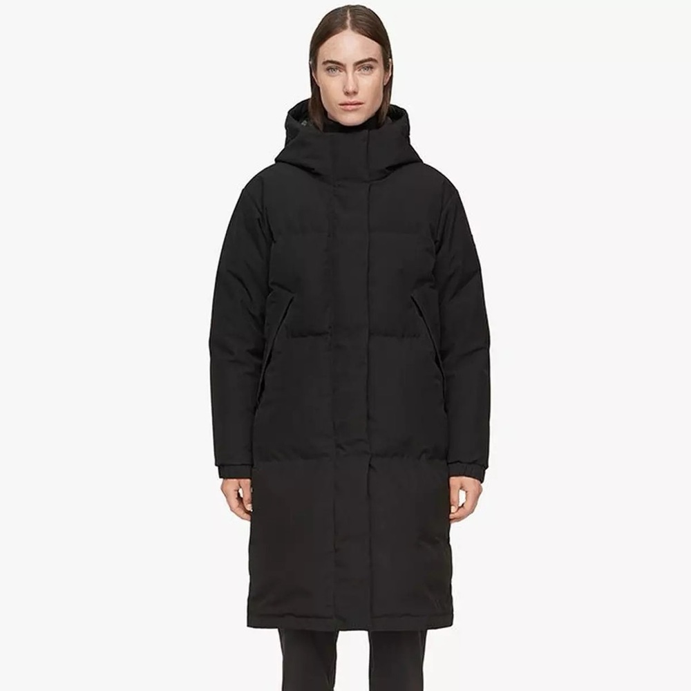 Quartz Co. INES Long Hooded Down Winter Jacket XS – Extreme Cold Protection
